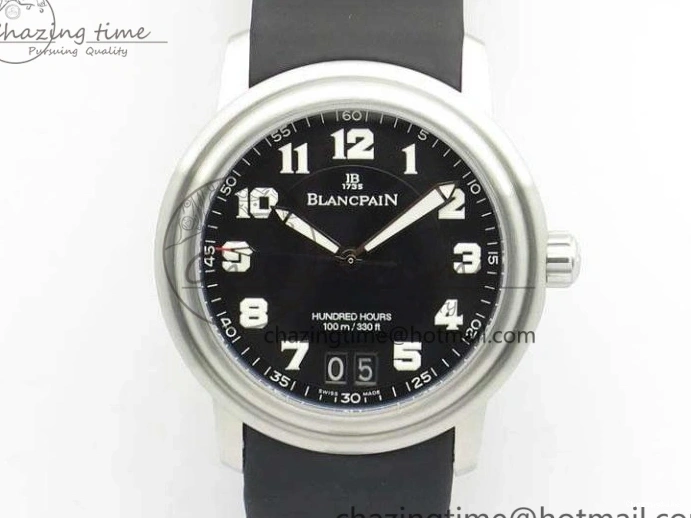 0311 MultiPurpose Villeret 6654 SS Complicated Function OMF 1:1 Best Edition White Dial on Black Leather Strap A6654 V 7901